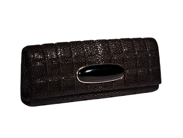 Zoe exclusive clutch bag with large onix gemstone @a-cuckoo-moment